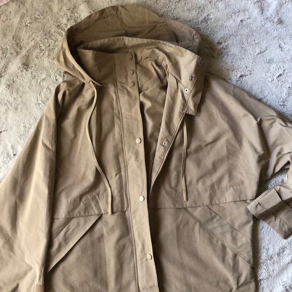 H&M oversized anorak / raincoat, sz XS - Picture 1 of 11